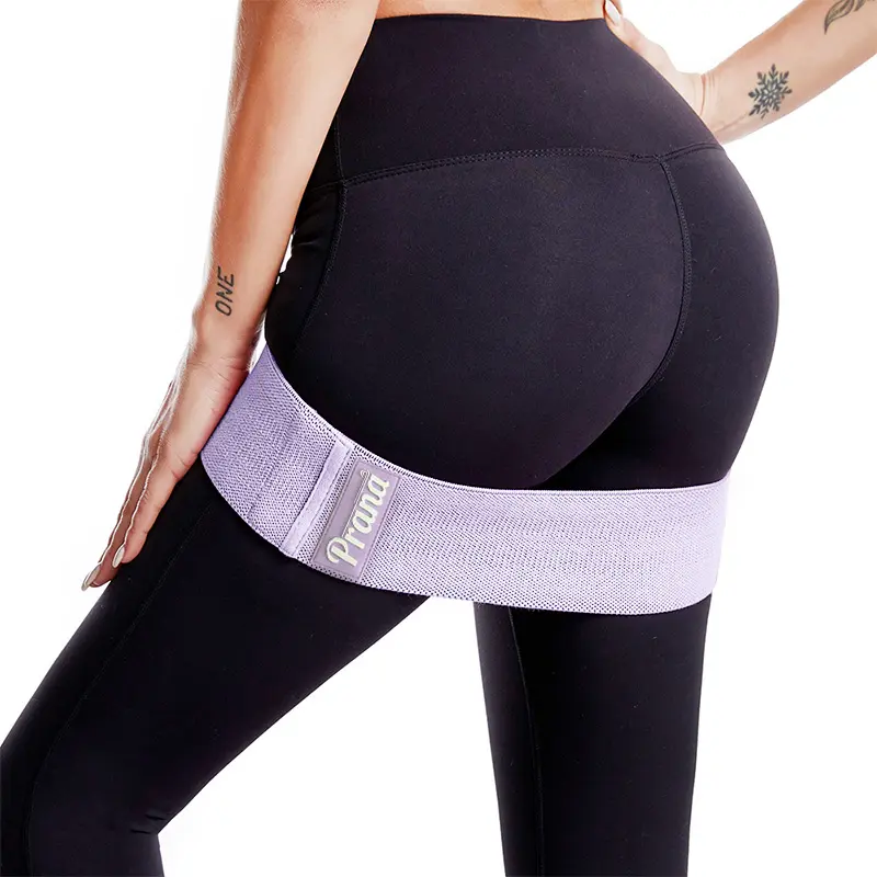 PRANA Tali Yoga Hip Bands Resistance - Alat Fitness Outdoor Gym Resistensi Tali Olahraga Perut Dengan 3 Level Size PN-FBB5083-5085 5