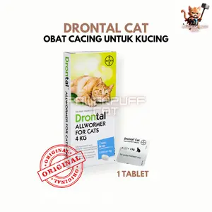 PPC Drontal Cat Original Obat Cacing Kucing
