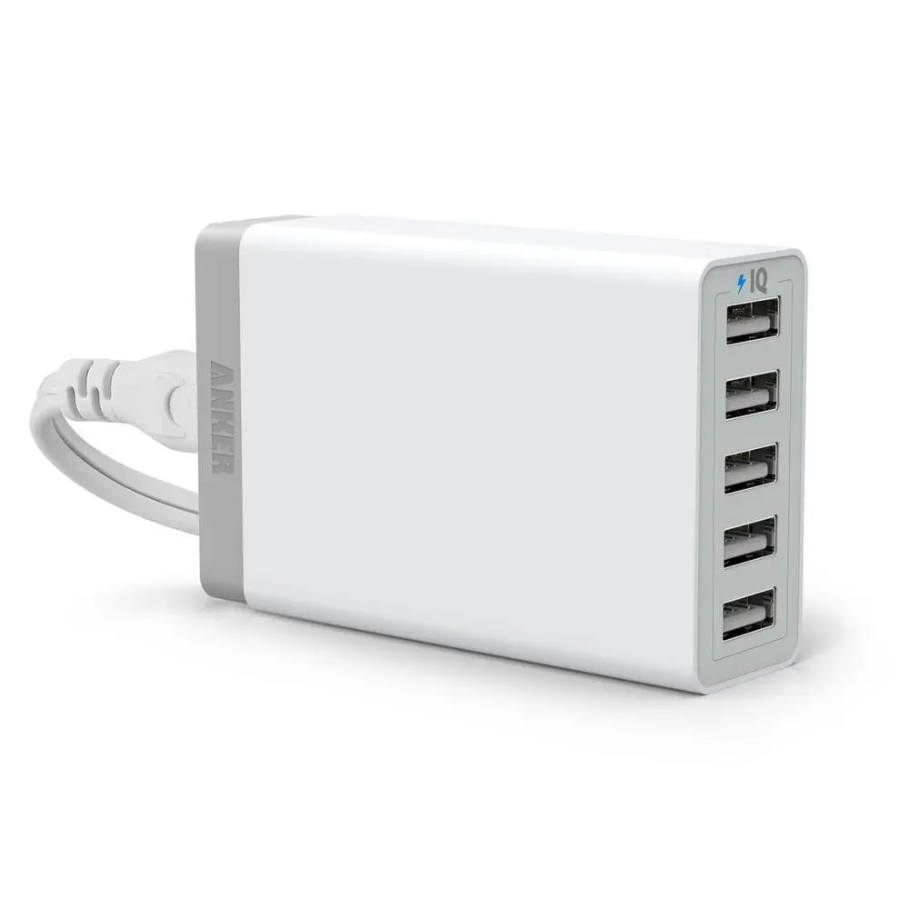 Sạc Anker 5 cổng công nghệ powerlQ - cao cấp Hàng Chính Hãng Phụ Kiện Phone