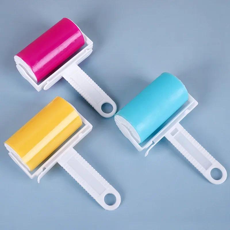 Product Introduction of Cover Band High Quality Washable Reusable Household Cleaning Remover Portable Hair Rolle Clothes Hair Pet Hair Sticky Roller 13