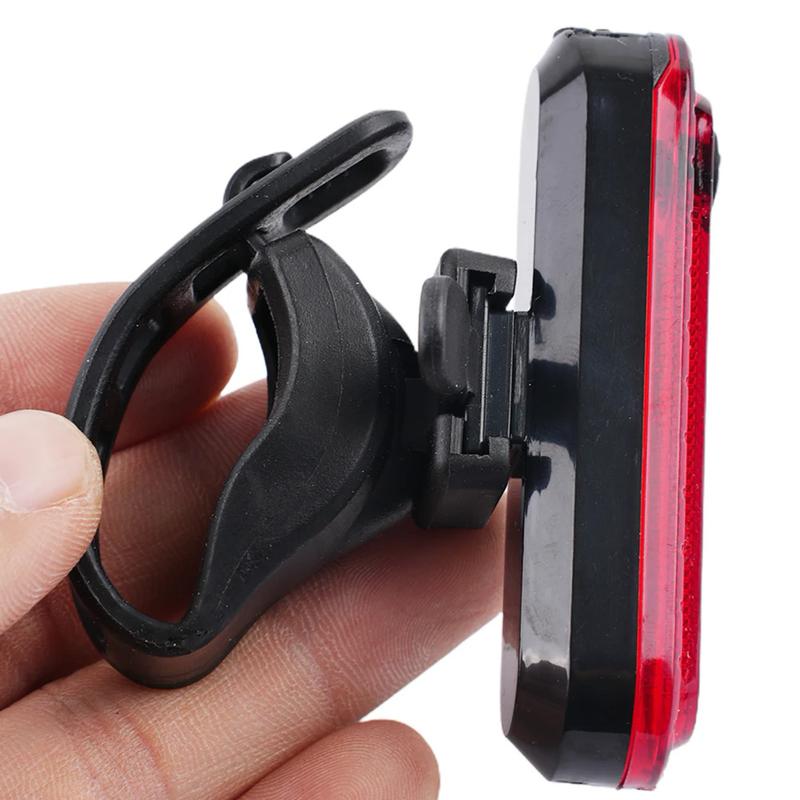 Product Introduction of Bike Back Tail Light USB Rechargeable Red LED Bright Taillights Fit On Any Bicycle/Helmet Easy To Install For Cycling Safety 18