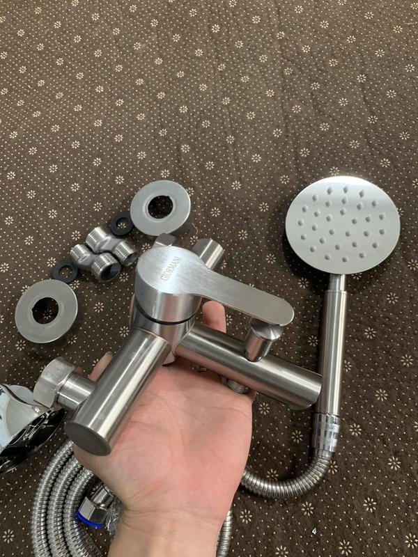 Trọn bộ sen tắm inox 304 kèm bát sen inox SNL906-VHS09