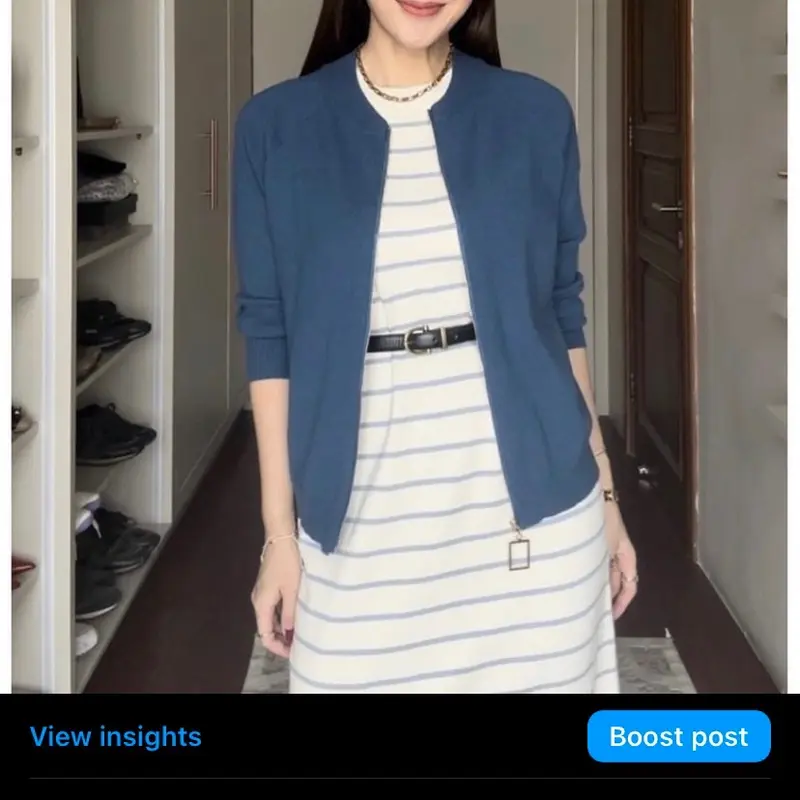 BOMBER CARDY KNIT BY GONEGANI 5