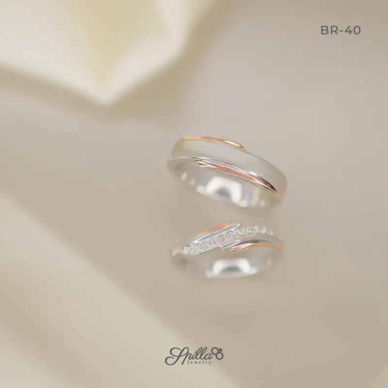 Engagement Ring BR-40 Cincin Pernikahan Pria 1