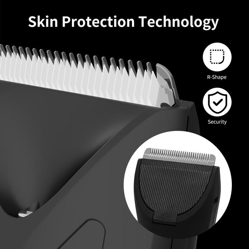 Cordless Electric Shaver, 1 Count Multifunctional Portable Rechargeable Hair Clipper Set, Electric Groin Hair Trimmer for Men, Stocking Fillers Gift 2