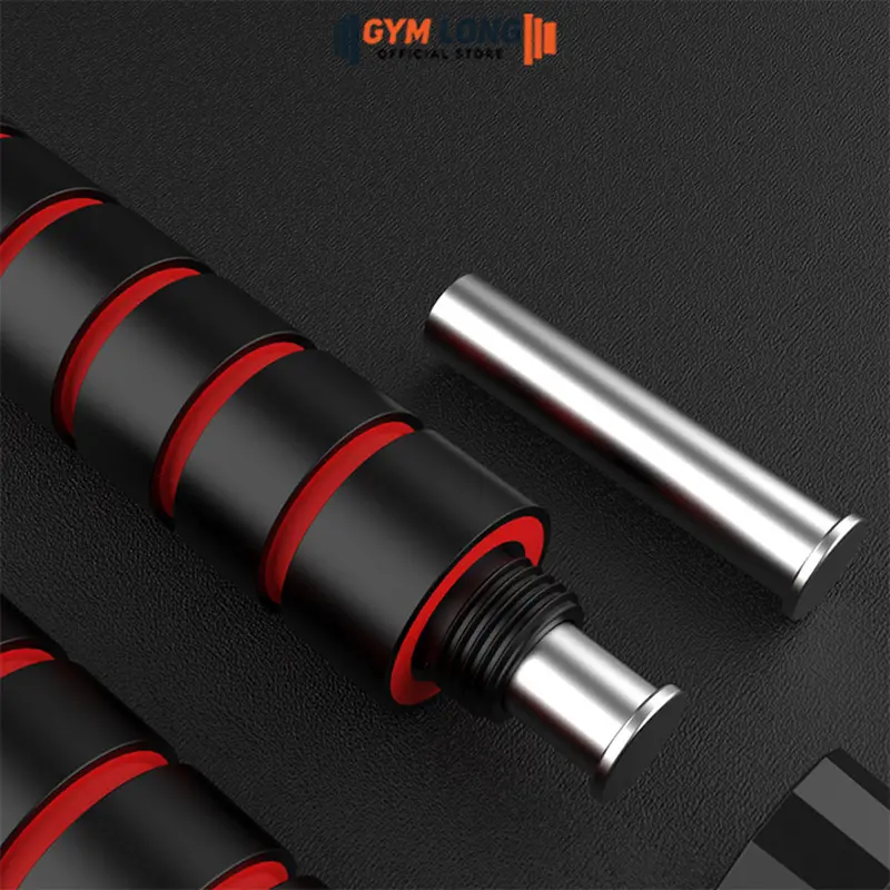 Dây Nhảy Thể Thao Tập Thể Dục Tại Nhà Bên Trong Lõi Thép Có Tạ Sắt Đầm Tay GYMLONG 1