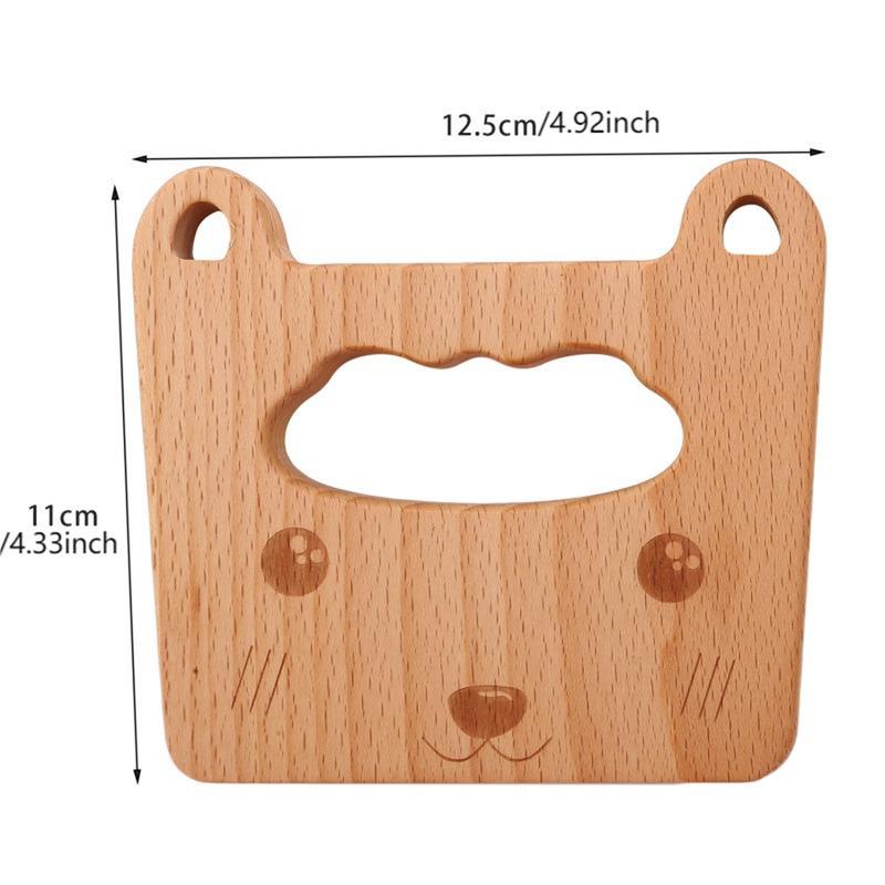 Product Introduction of 1PC Wooden Knife Cooking Safety Cut Fruits Vegetables Kitchen (WeiKitchen) 12
