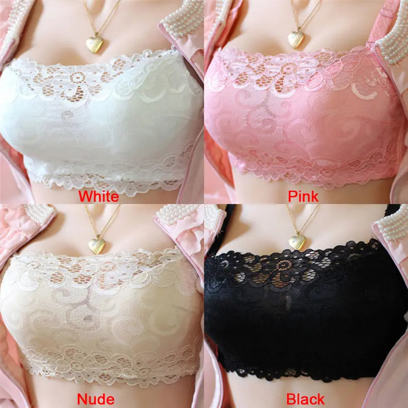 Áo Ngực Ba Ngực, Không Dấu Vết, Chống Ánh Sáng, Hàn Chéo, Phần Dày 2