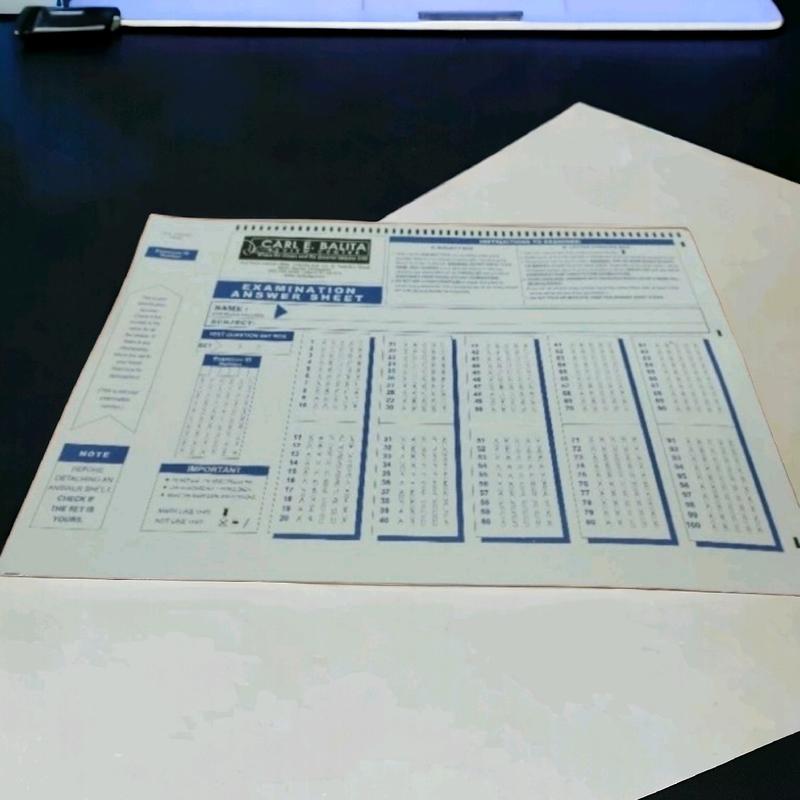 LET Answer Sheet Scantrons (sale, buy more to pay less) - TikTok Shop ...