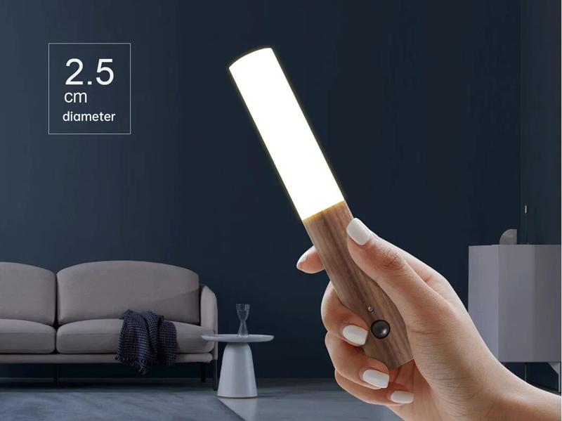 Product Introduction of Motion Sensor Wall Light Indoor Led Magnetic Portable Lamp Charge Hallway Bedroom Wardrobe Table Stairwell Cabinet Night Light 10