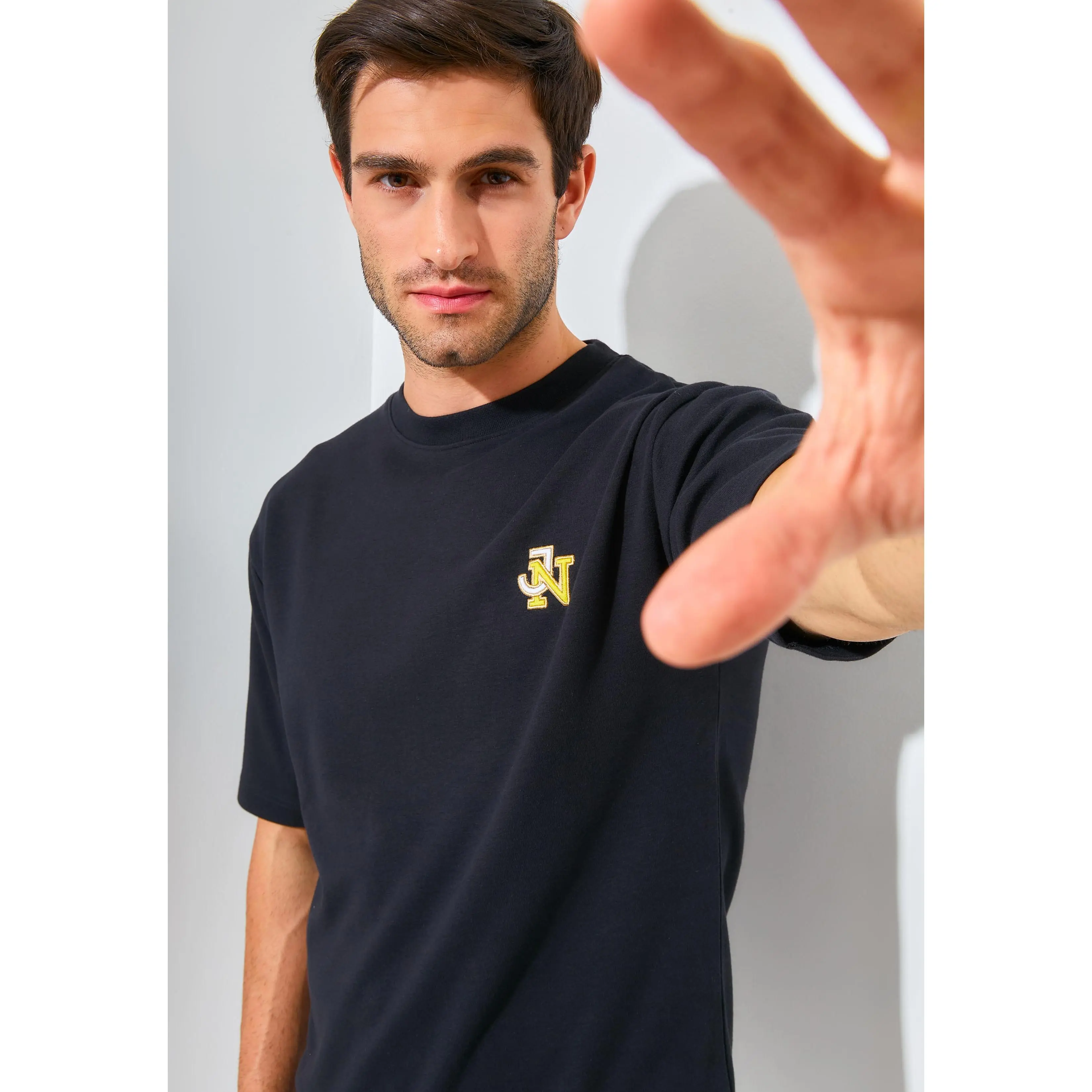 Jack Nicklaus Arthur Oversized T-shirt Hitam