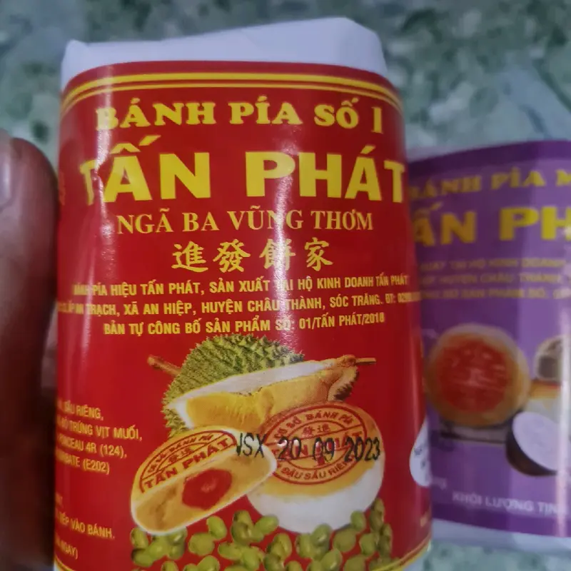 03 bánh Pía xưa gói giấy ( 4 cái / cây) 4
