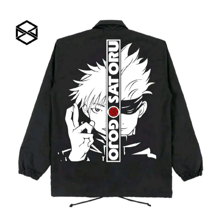 jaket coach satoru gojo//jaket terbaru animasi dewasa