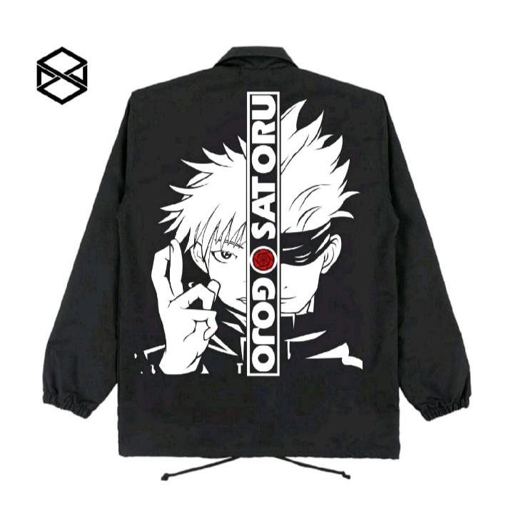 jaket coach satoru gojo//jaket terbaru animasi dewasa 0