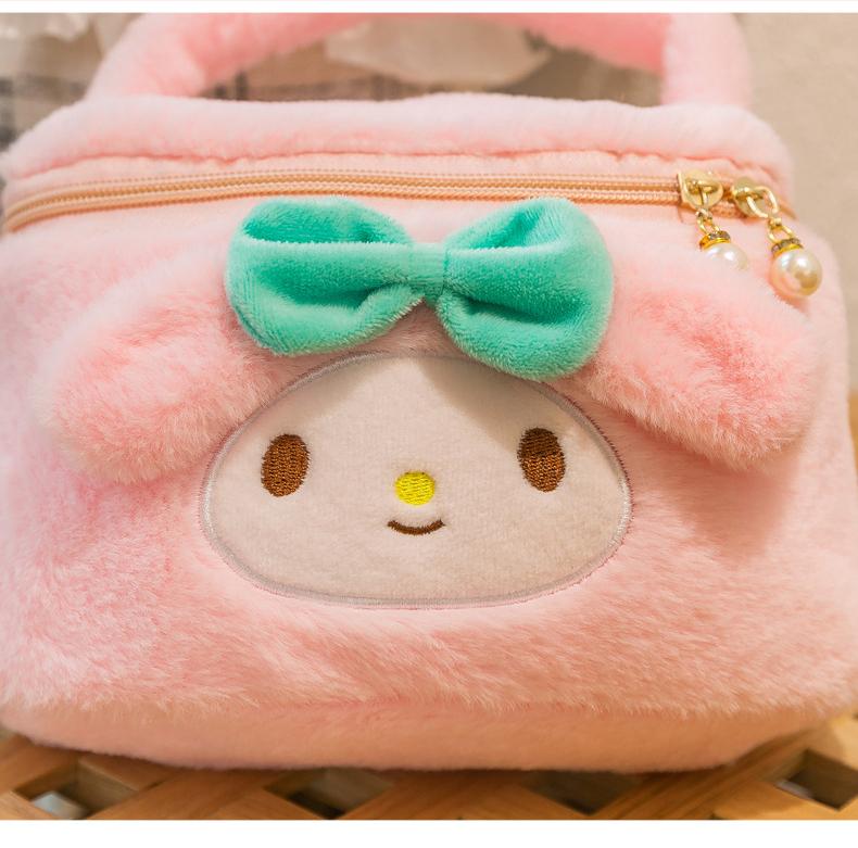 Product Introduction of กระเป๋า Messenger แบบพกพาการ์ตูนกระต่าย, ตุ๊กตา, ของเล่นตุ๊กตา, เหมาะสำหรับเด็กผู้หญิงน่ารัก, ของขวัญวันเกิด, กระเป๋าโทรศัพท์มือถือและเครื่องสำอาง, HUGME, [COD] 4