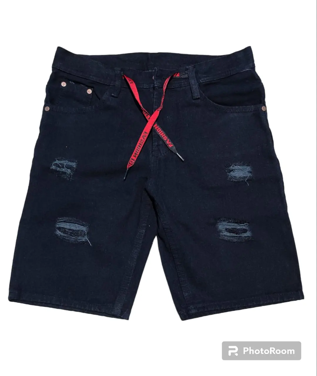 Celana pendek sobek pria terbaru 2024 keren gaul renno jeans