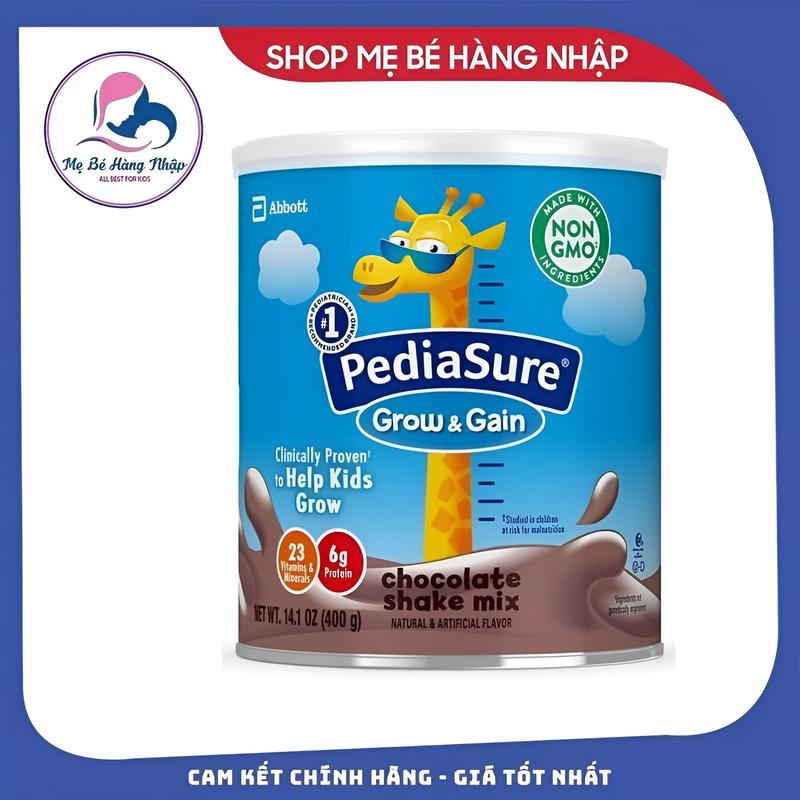 Sữa Bột vị socola Pediasure Grow&Gain - 400g