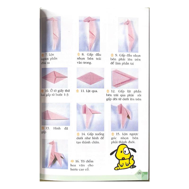 Sách - Trò Chơi Gấp Giấy Dành Cho Trẻ Em Tập 2 - VanLangBooks 1