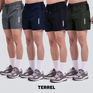 Terrel sportswear basic short celana pendek olah raga dry fit lari running gym pria sport Olahraga Parasut