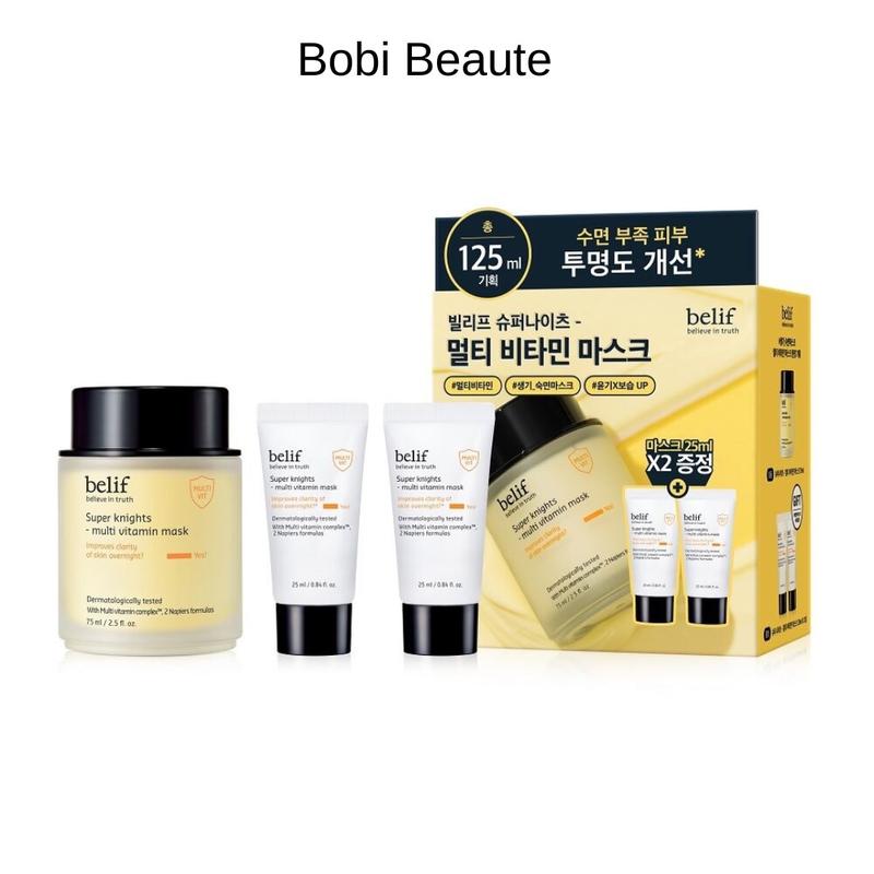 ￼[Auth] Mặt Nạ Ngủ Belif Super Knights Dưỡng Ẩm, Căng Bóng Da Skincare Mask Nữ 0