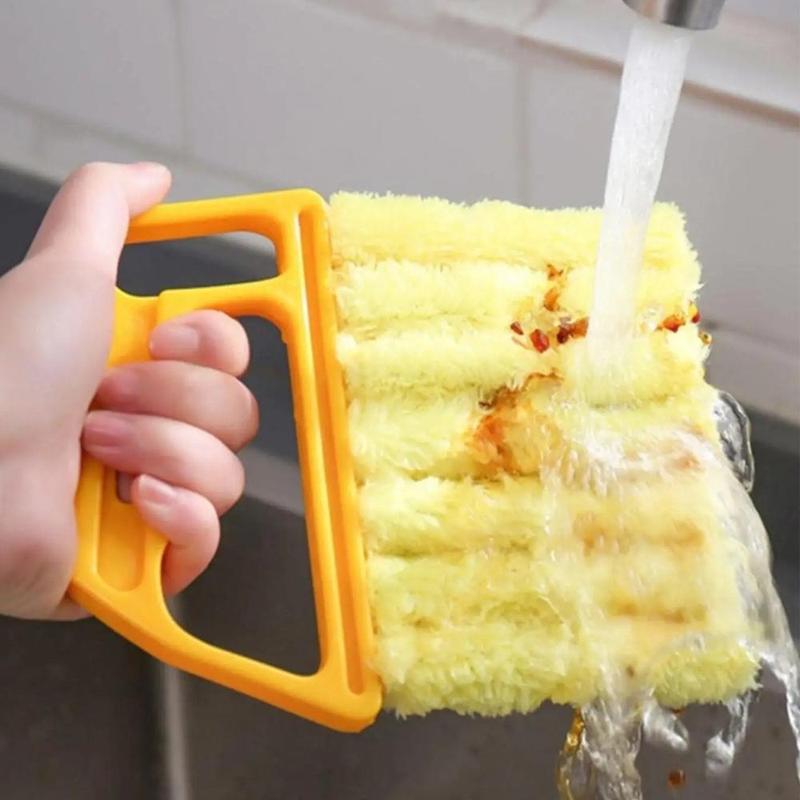 Window Blind Cleaning Brush, Handheld Blind Cleaner Duster, Car Air Vent Cleaning Brush, Household Cleaning Tools, Summer Essentials, Fathers Day Gift 2