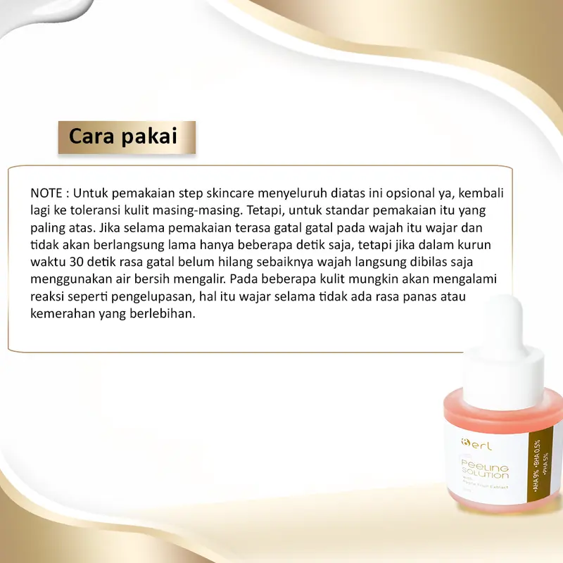 B ERL Cosmetics Peeling Solution WithAppel 6