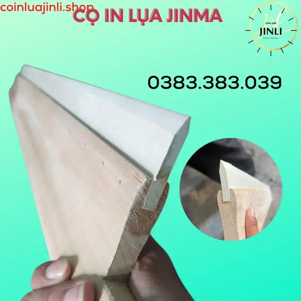 CỌ IN LỤA TRẮNG JINMA (DAO GẠT MỰC) ĐỘ CỨNG 65A DÀY 9LY CỌ LƯỠI NHON 0