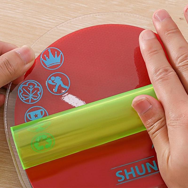 Product Introduction of 5Pcs 16cm Table Tennis protect films tape eraser for table tennis racket ping pong game racket protect table tennis rubber 18