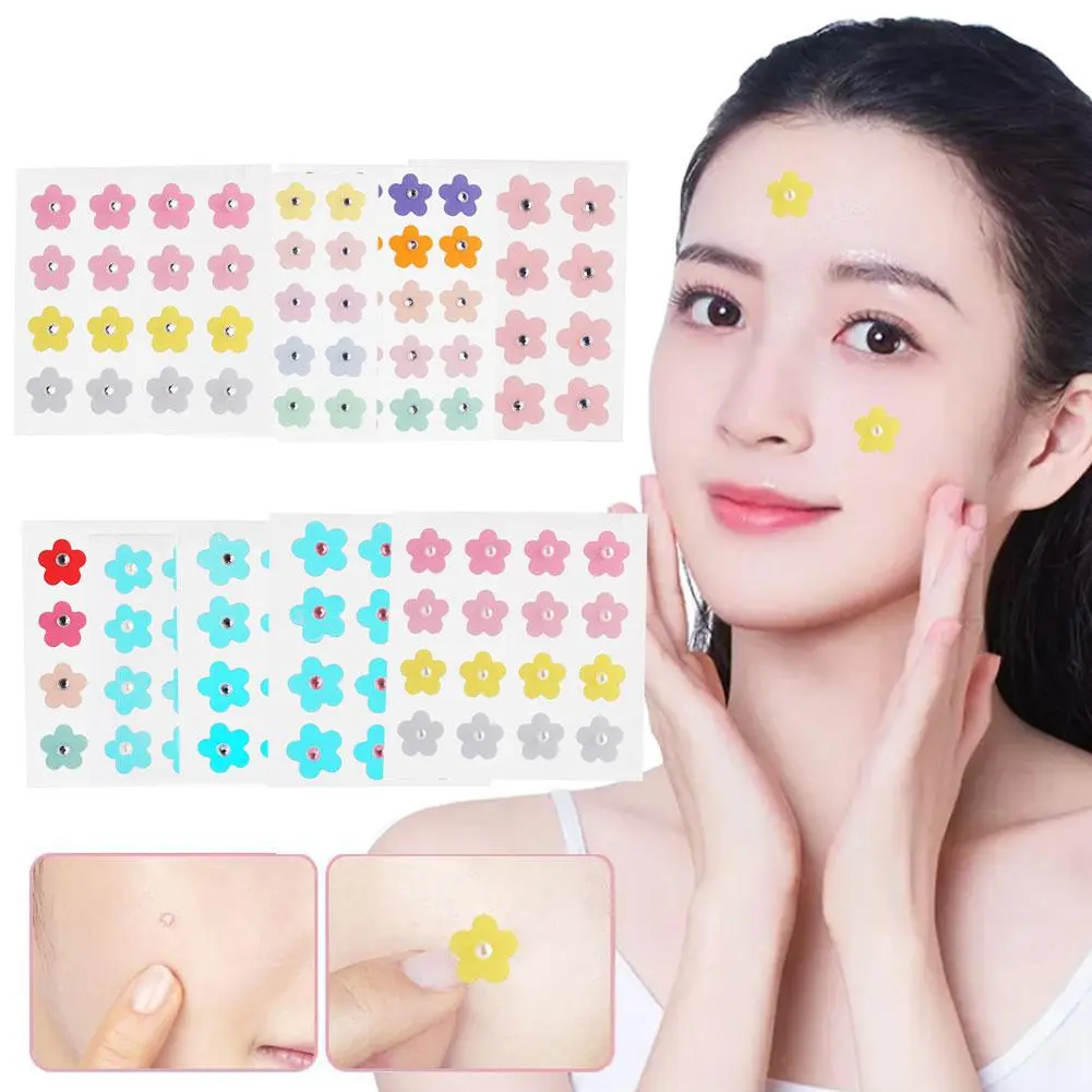 12/20PCS Waterproof Acne Pimple Patches Hydrocolloid Stickers Pimples Removal Facial Skin Care