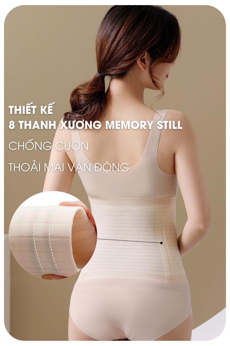 Product Introduction of Đai Bụng Cao Su, Callalady, Được Làm Bằng Chất Liệu Cao Su Đúc Nhẹ, Thoáng Khí, Có 8 Gọng Chống Cuộn, Thích Hợp Cho Phụ Nữ 4