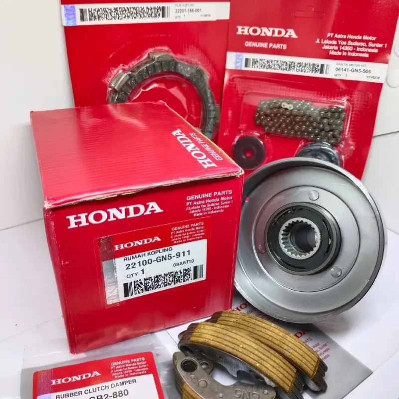 Paket 5item Lonceng GN5 Honda supra lama supra x lama grand astrea prima win Kampas Kopling 1