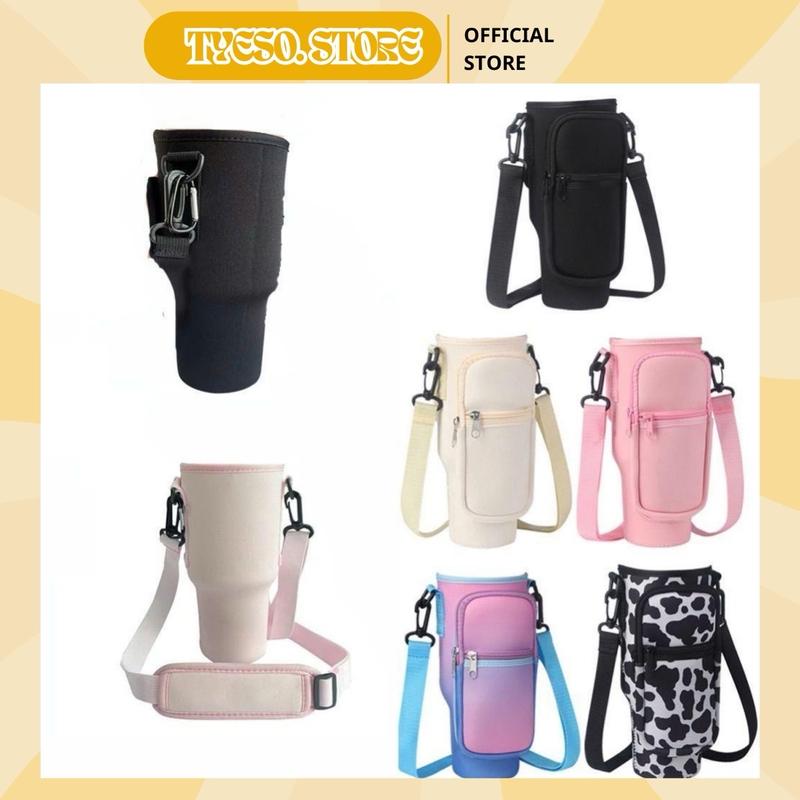 Túi Đựng Ly Giữ Nhiệt Quai Cầm Có Ngăn Đựng Điện Thoại BILTRTE