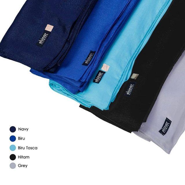 SEGIEMPAT ANSANIA SINAR GLAMOUR / HIJAB SEGIEMPAT ANSANIA JAHIT TEPI 110X110 CM 1