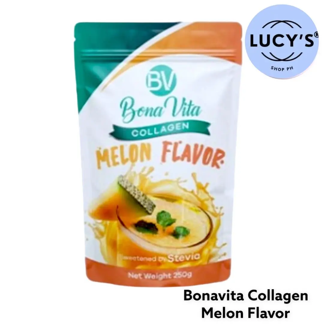 Bonavita Collagen Drink Melon Flavor with L glutathione & Stevia (1 Pouch =  10 sachets) - TikTok Shop Philippines