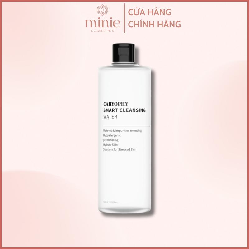 Nước Tẩy Trang Caryophy Cho Da Dầu Mụn Nhạy Cảm 500ml Smart Cleansing Water 
