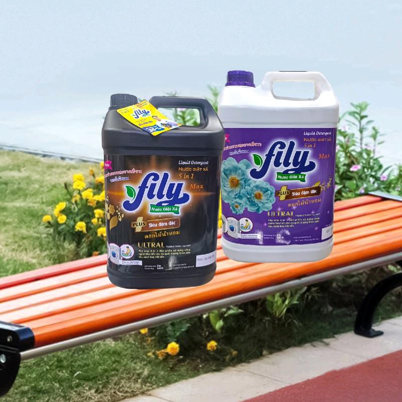 Nước Giặt Xả 5 In 1 FiLy Max Siêu Đậm Đặc 5l