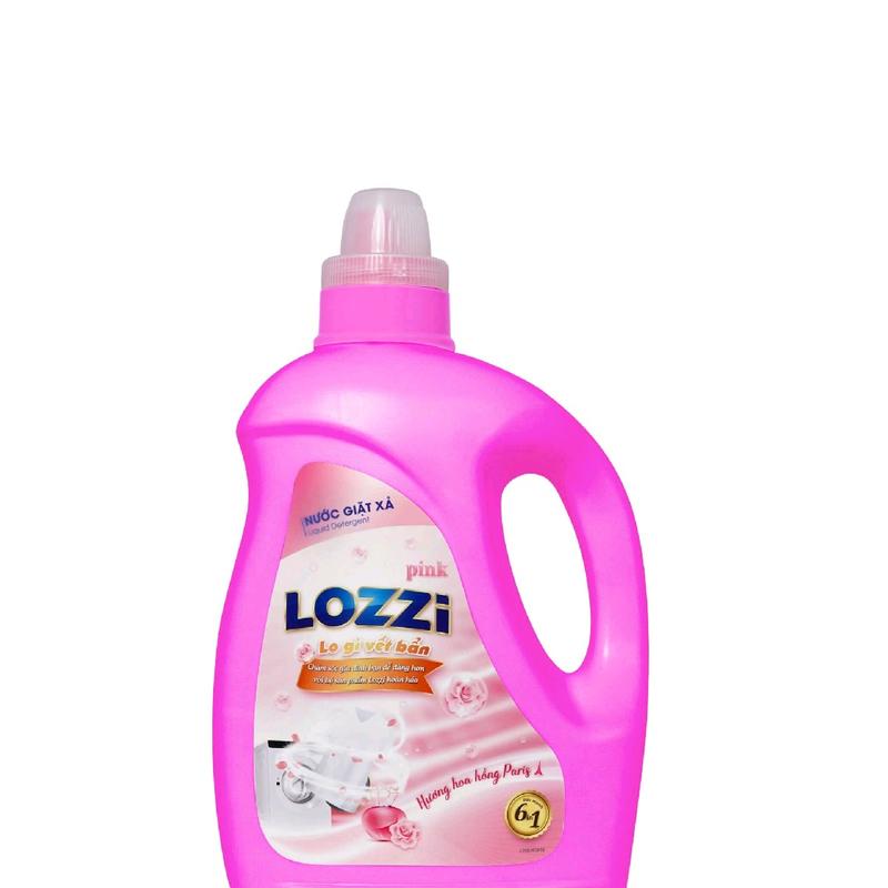Nước GIẶT XẢ LOZZI hương nước hoa 3kg_Sạch thơm ngát_sạch tinh tươm áo quần_hương thơm ngát bền lâu Cho Bé 4