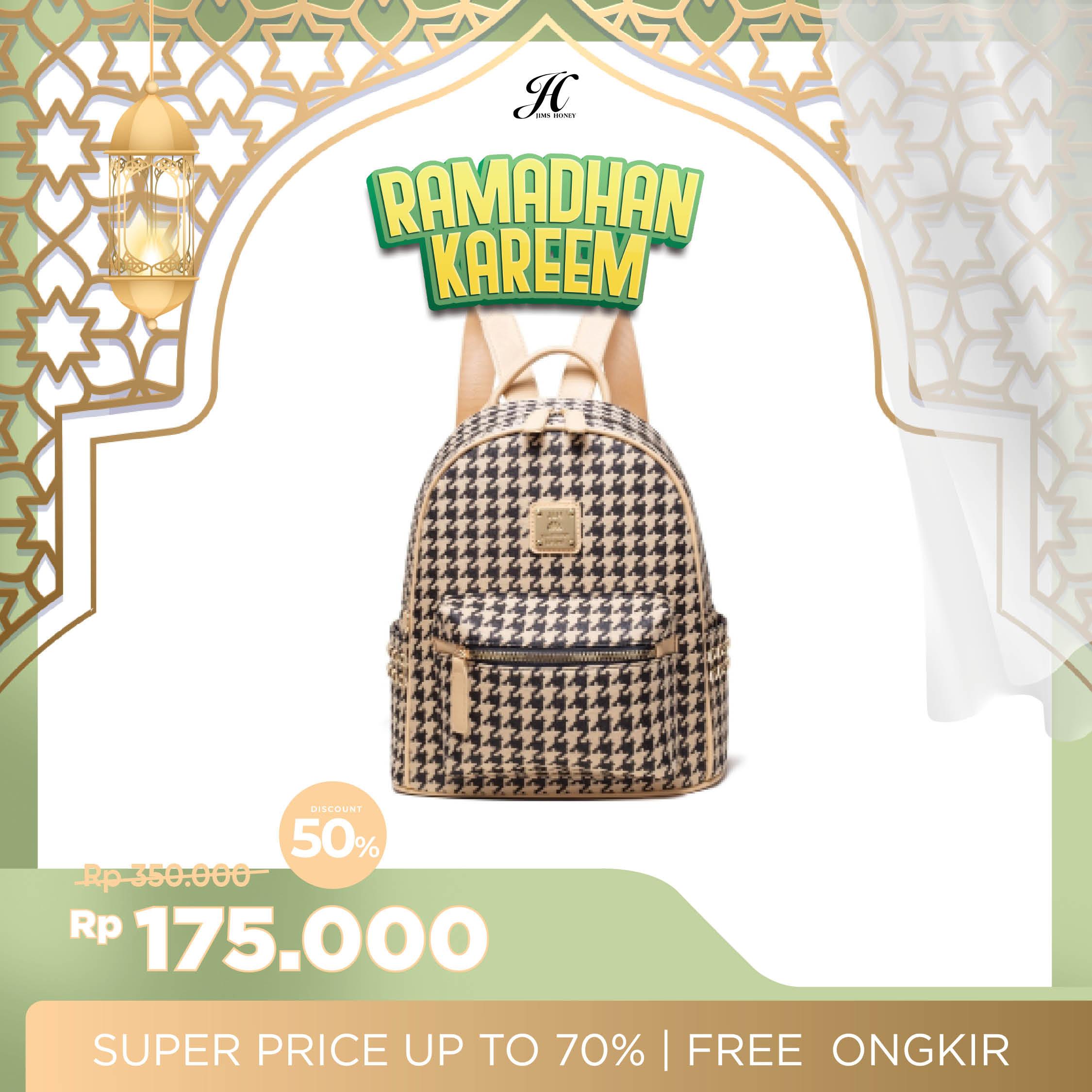 JIMS HONEY TAS RANSEL FANDA BACKPACK