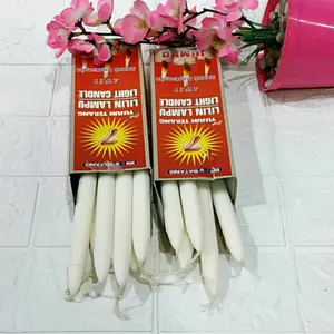 (8batang)LILIN LAMPU |LIGHT CANDLE CAP 7 TERANG JUMBO SUPER DAN BOOMBER