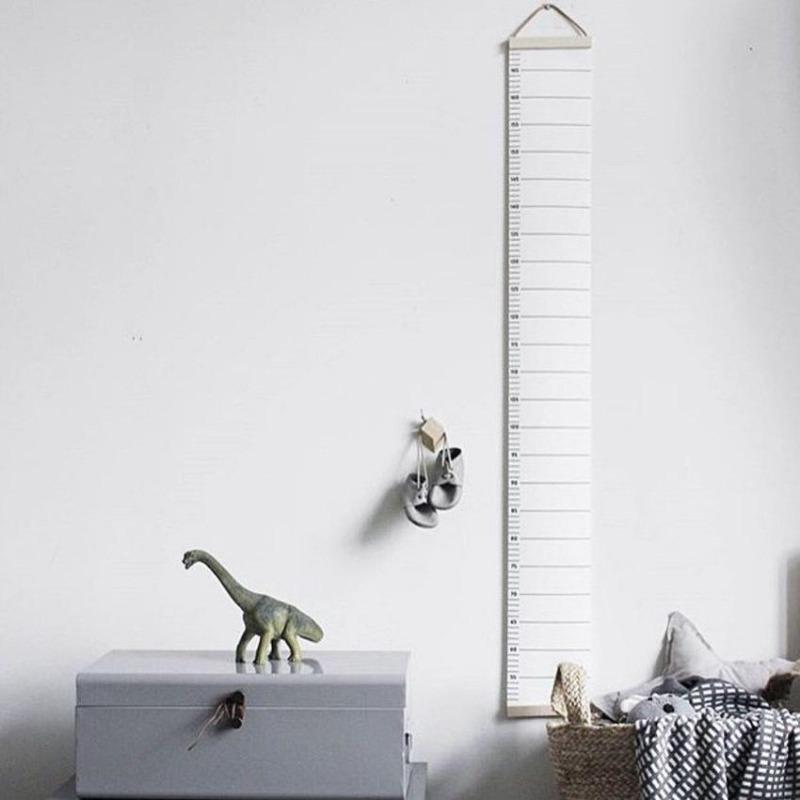 Product Introduction of Nordic Children Height Ruler Canvas Hanging Growth Chart  Decorative 3