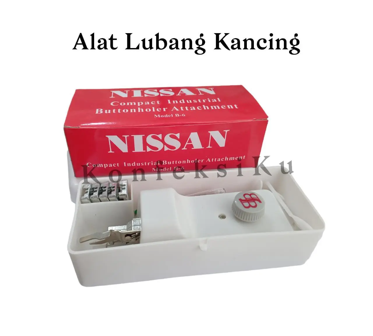 Alat Lubang Kancing NISSAN B-6 Mesin Jahit Tradisional
