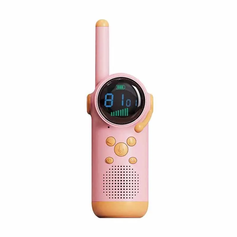 Kids'  for Walkie Talkies Set - 22 Channels, Flashlight & LCD, 10-Mile Range! Audio Charging Communication Lanyard Monitor Chargeable