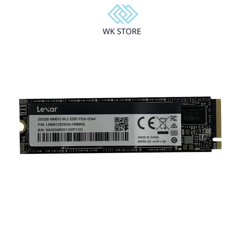 Ổ cứng SSD Lexar NM610 250GB M.2 2280 PCIe G3x4 | No Box | Bảo hành 36 Tháng