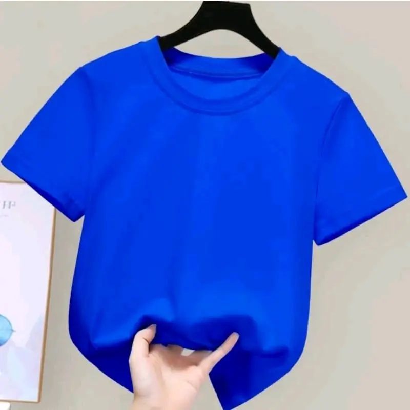 KAOS POLOS ANAK COTTON COMBED 30S 1-10 TAHUN BAJU KAOS UNISEX KAOS OBLONG ANAK LENGAN PENDEK KAOS DISTRO ANAK 4