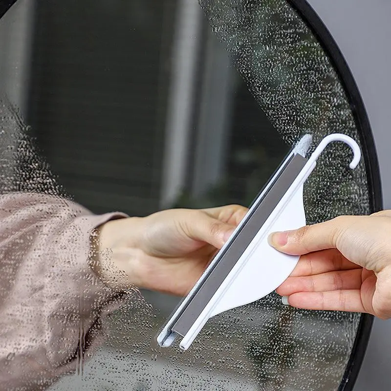 Handheld Glass Scraper, 1 Count Multifunctional Glass Cleaning Scraper, Household Cleaning Tool for Window & Shower, Home Cleaning Tool 3
