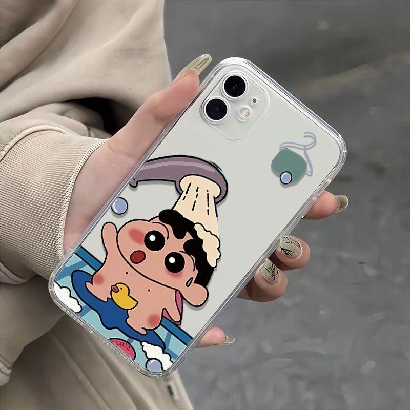 Product Introduction of Bath Xiaoxin Apple 15promax/14/13/12 Space Shell Personality Creative Fashion Iphonexs Phone Case Apple Phone Case Ultra-Thin Transparent Protective Skin Shell 6