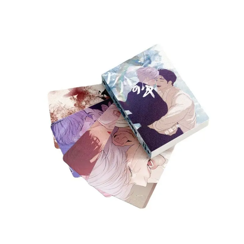 Hộp 55 thẻ ảnh Pearl Boy Cậu Bé ngọċ Trai lomo card anime manga hologram Korean Comics BL Manhwa BoyLove siêu đẹp 2