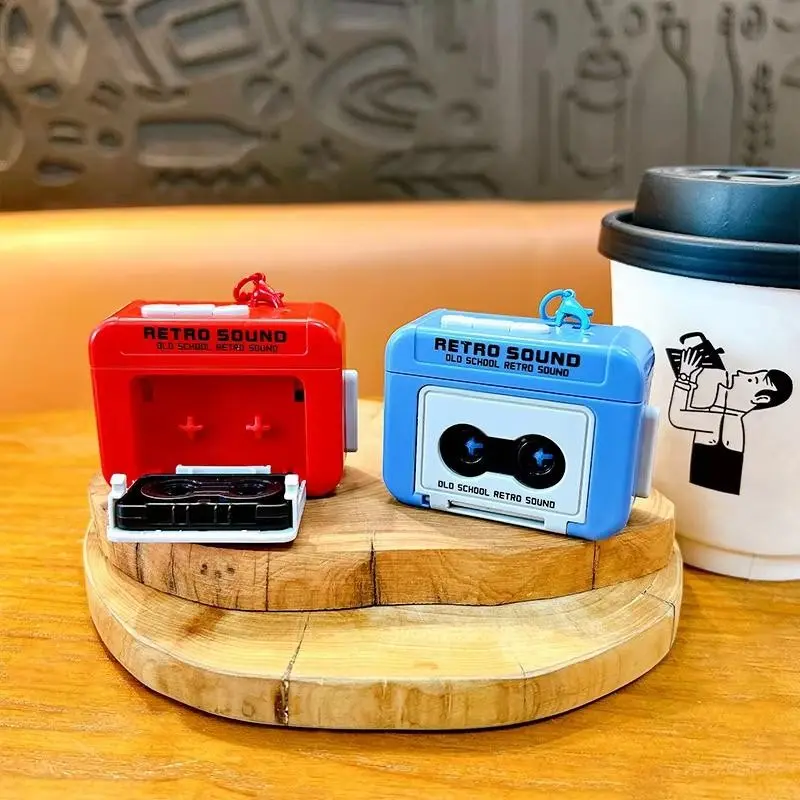 Máy ghi băng Mini Cổ Điển Phong Cách Cổ Điển Móc Chìa Khóa Âm Nhạc, Máy Phát Nhạc Mini, Móc Khóa Kỷ Niệm, Thích Hợp Cho Cặp Đôi Và Bạn Bè, Quà Tặng Năm Mới 4