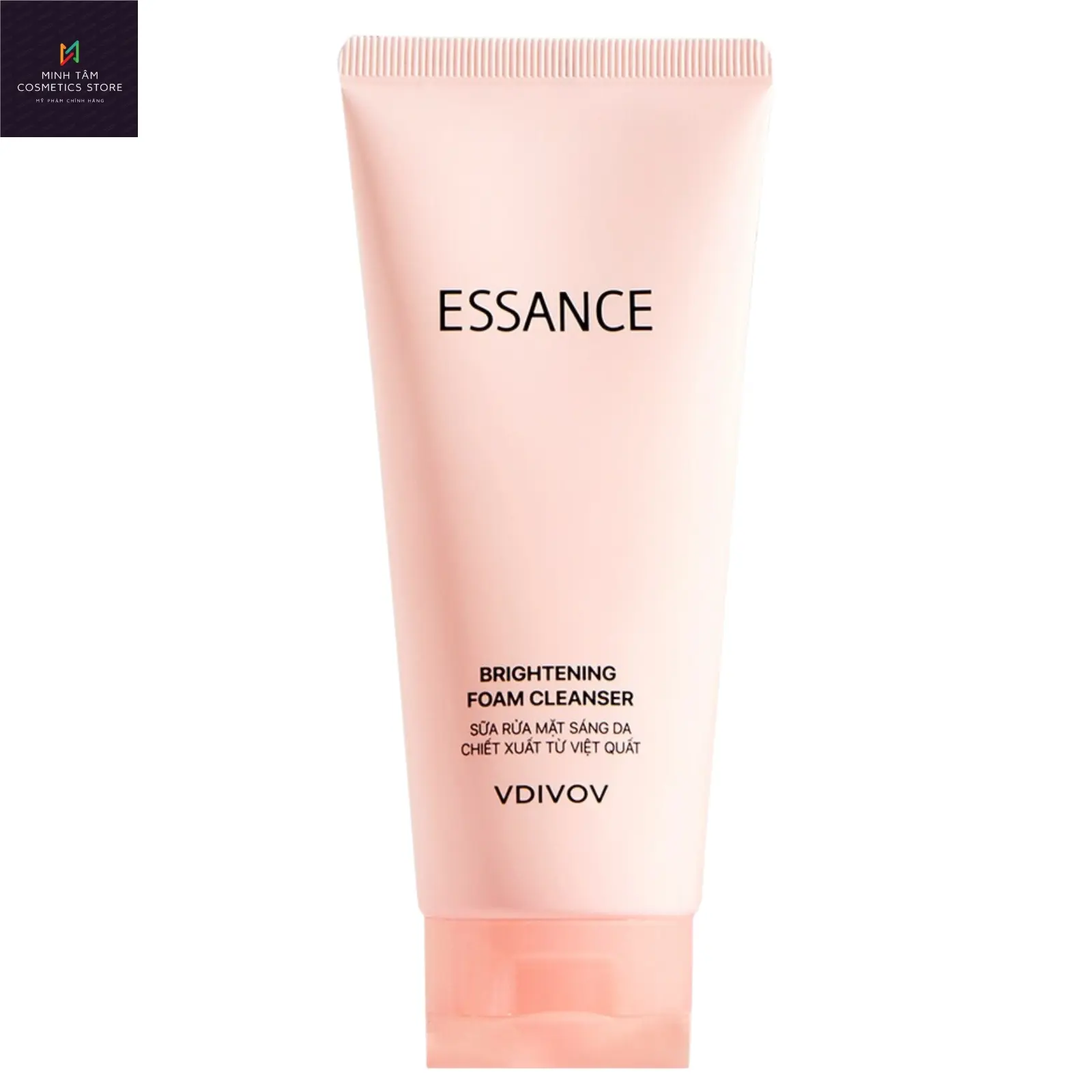 Sữa rửa mặt sáng da chiết xuất từ việt quất Essance brightening foam cleanser 100ml Skincare Cho Bé _