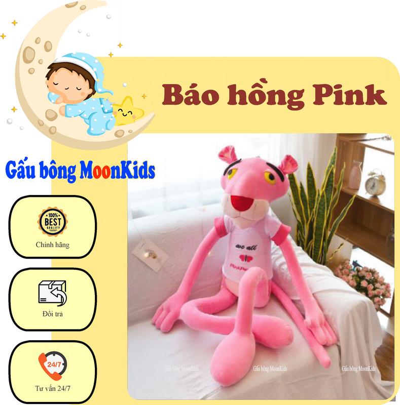 Gấu bông Báo hồng áo trắng cao cấp